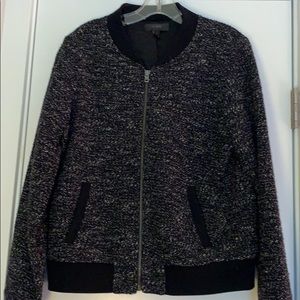 Black and White J Crew Coat